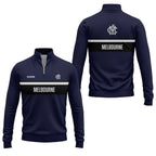 Melbourne Demons Quarter-zip Pullover SC051