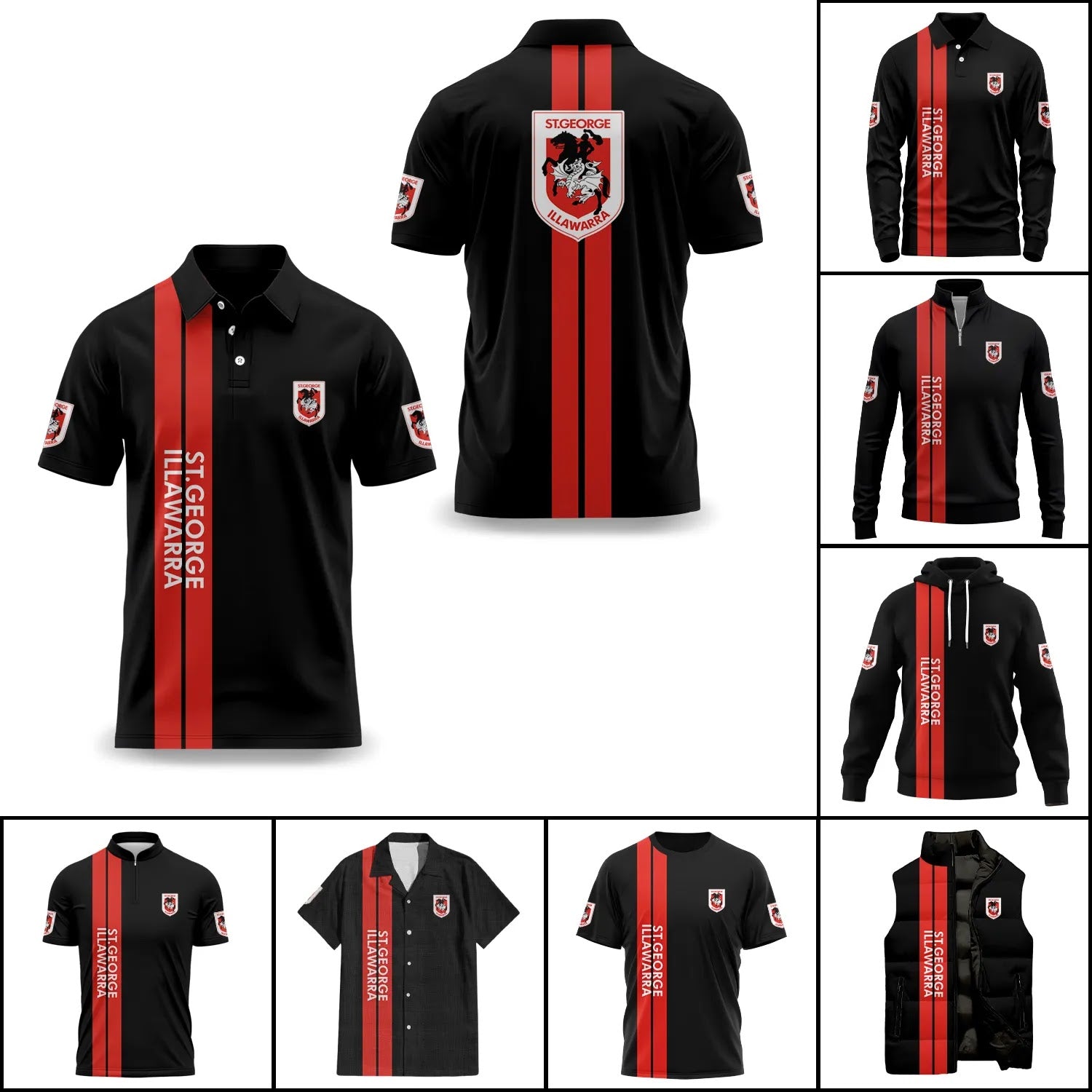 St George Illawarra Dragons Apparels SC013