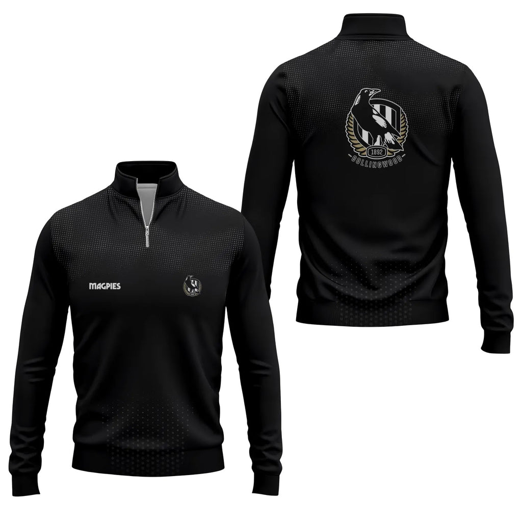 Collingwood Magpies Quarter-zip Pullover SC017