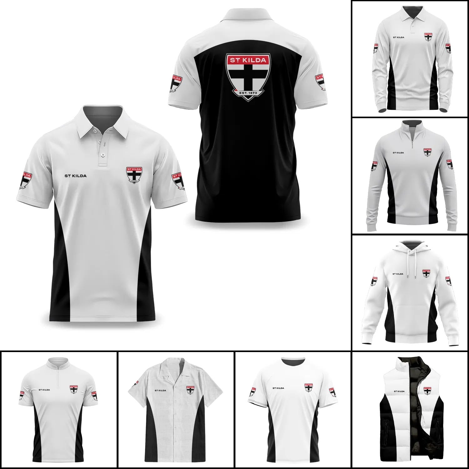St Kilda Saints Apparels SC044