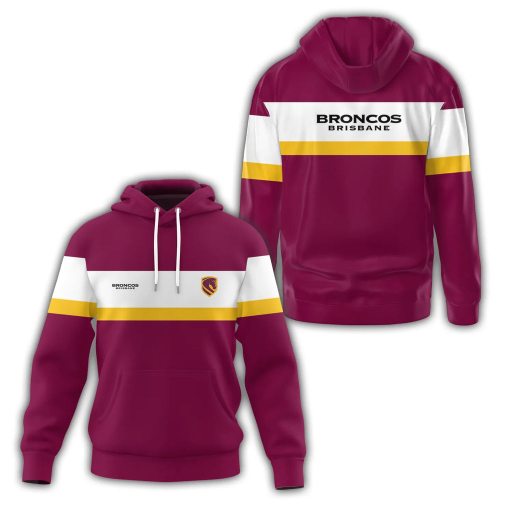 Brisbane Broncos Hoodie SC046