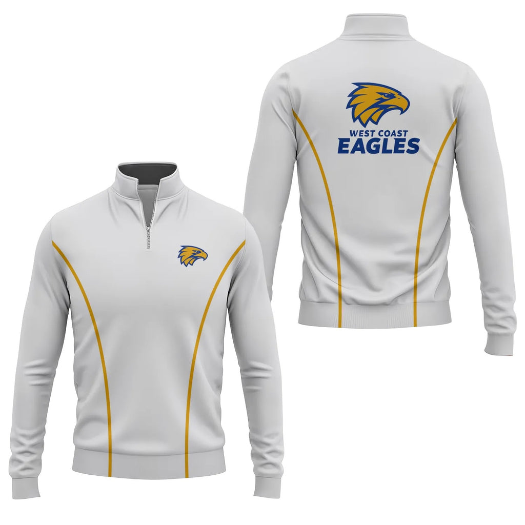 West Coast Eagles Quarter-zip Pullover SC025
