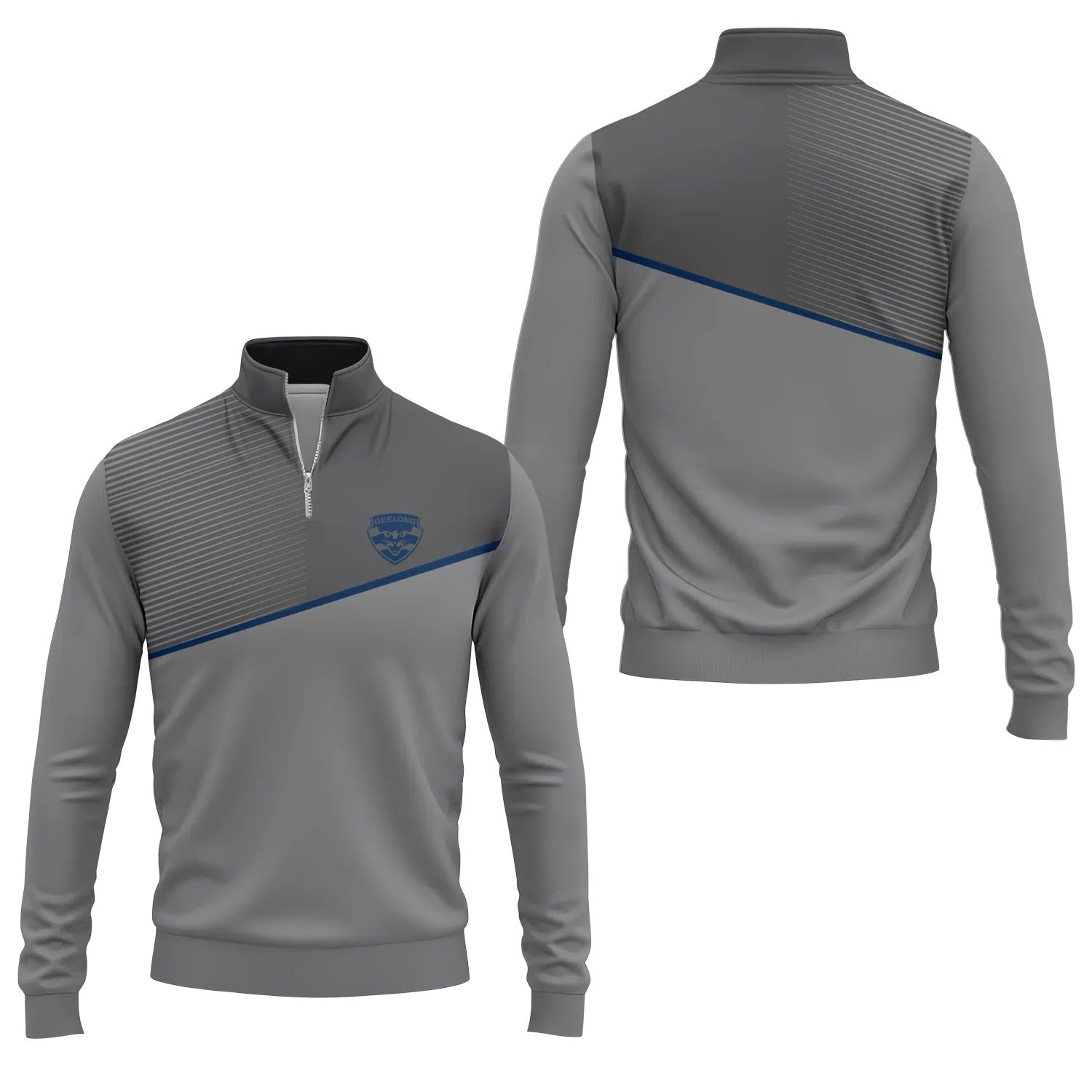Geelong Cats Quarter-zip Pullover SC116