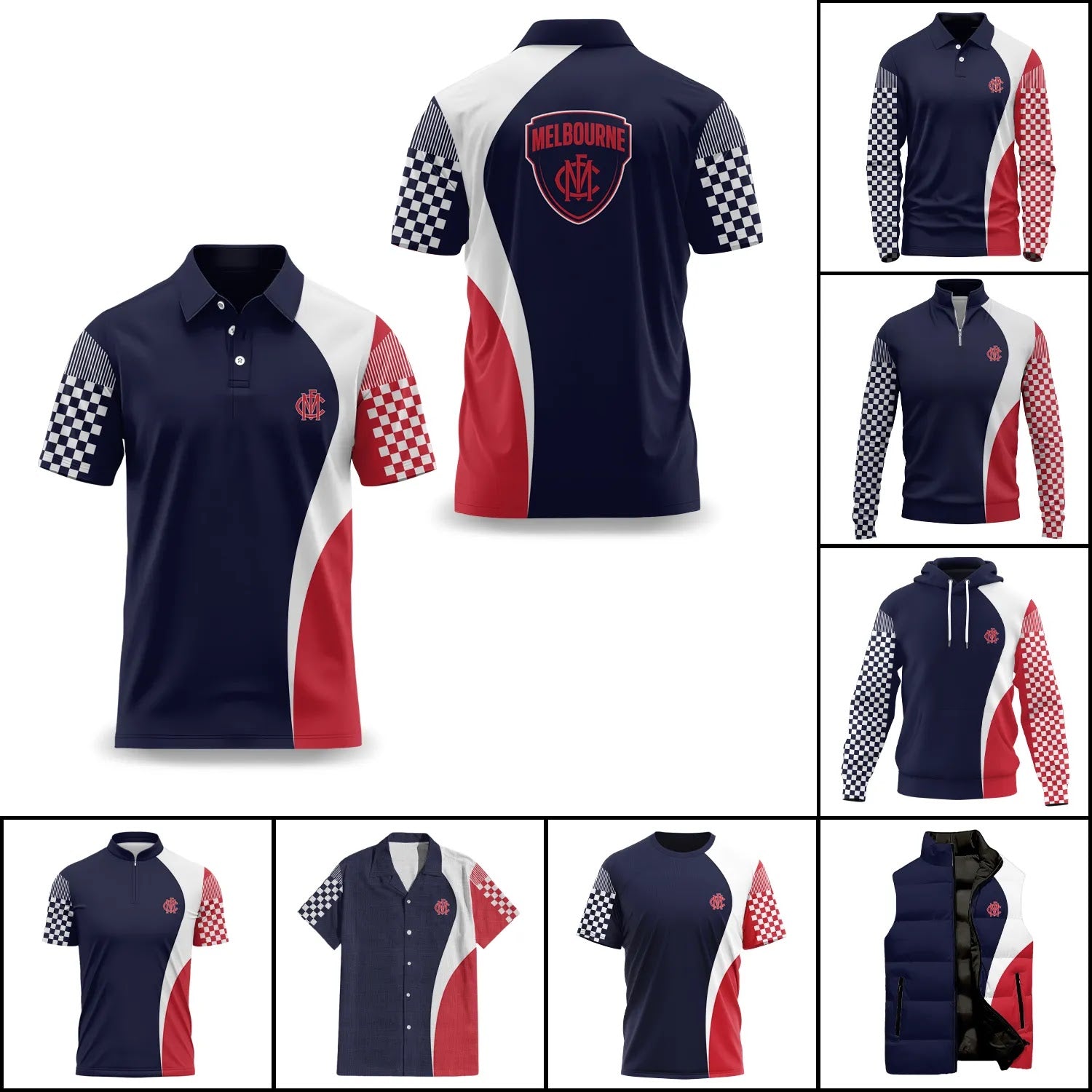 Melbourne Demons Apparels SC073