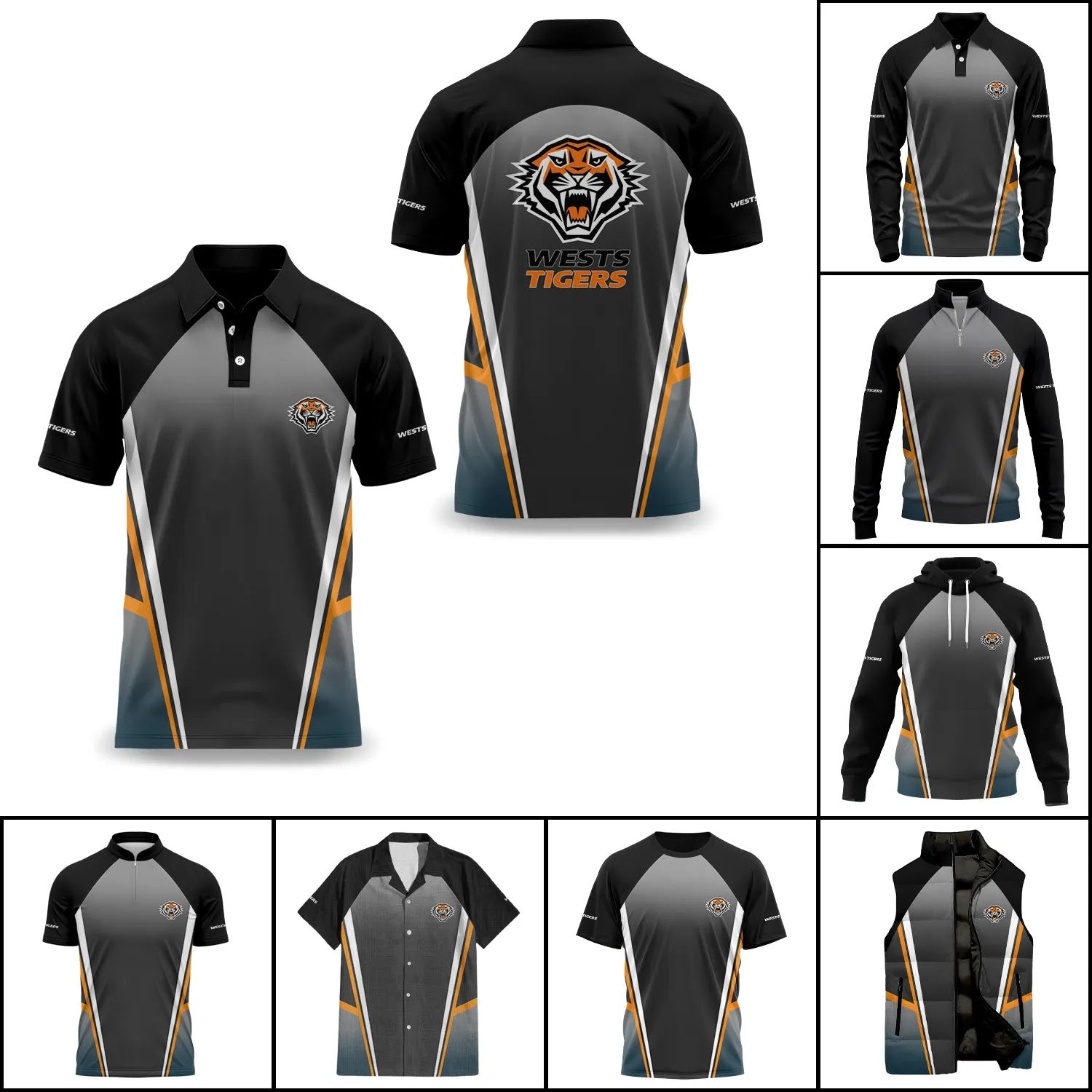 Wests Tigers Apparels SC037