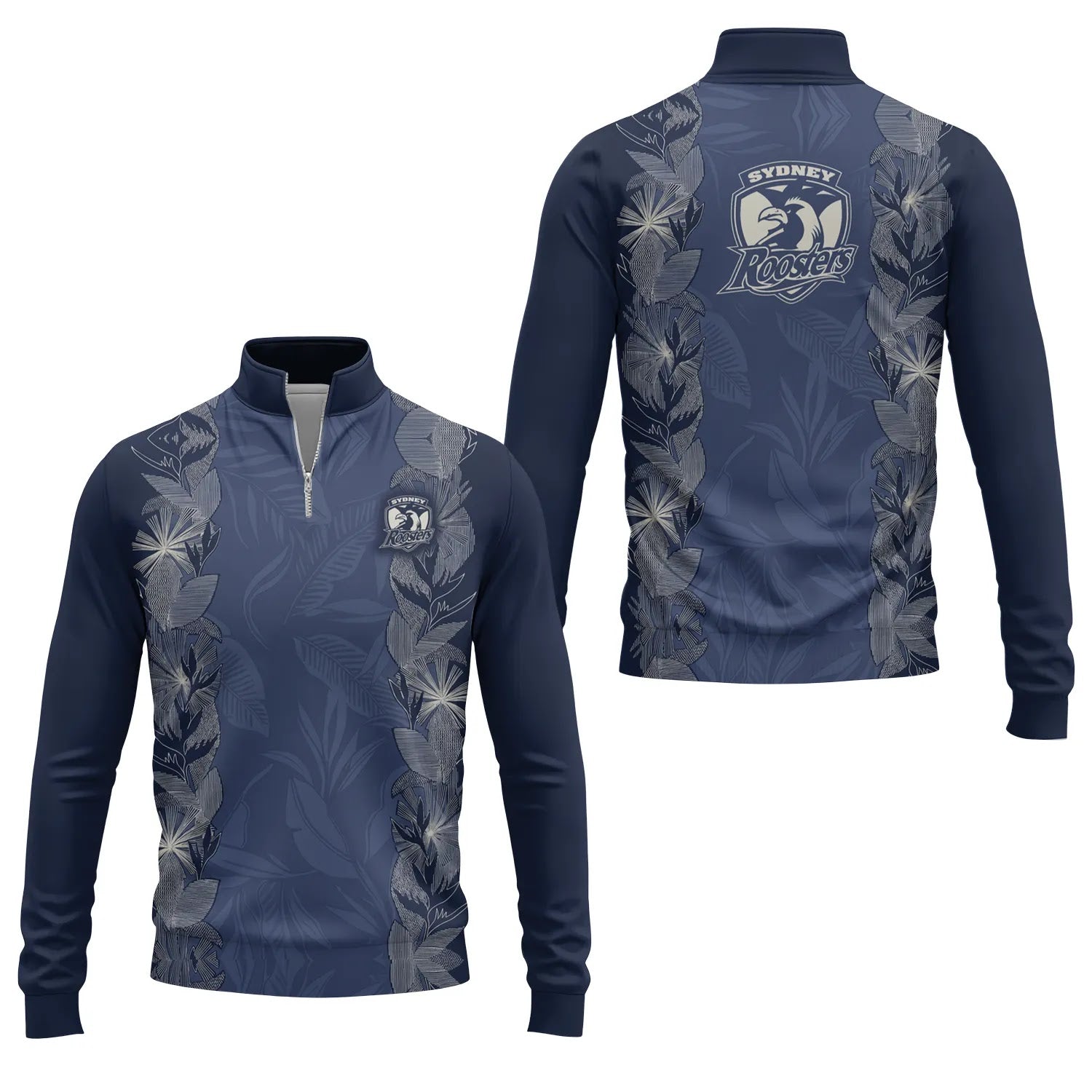 Sydney Roosters Quarter-zip Pullover SHW045