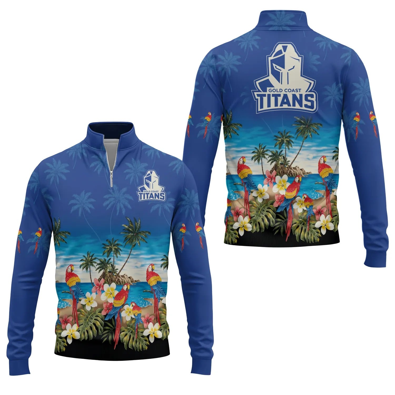 Gold Coast Titans Quarter-zip Pullover SHW005