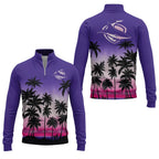 Cronulla-Sutherland Sharks Quarter-zip Pullover SHW019