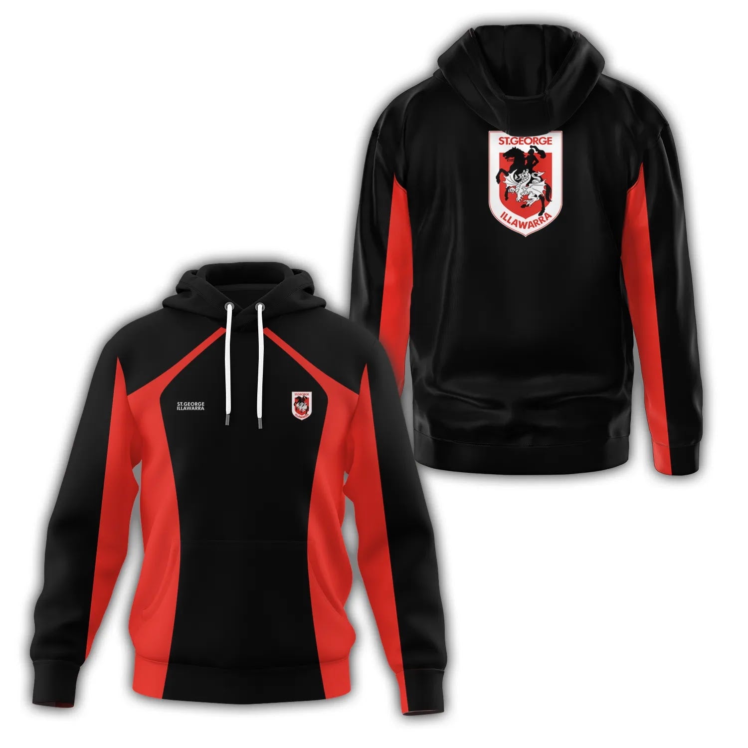 St George Illawarra Dragons Hoodie SC048