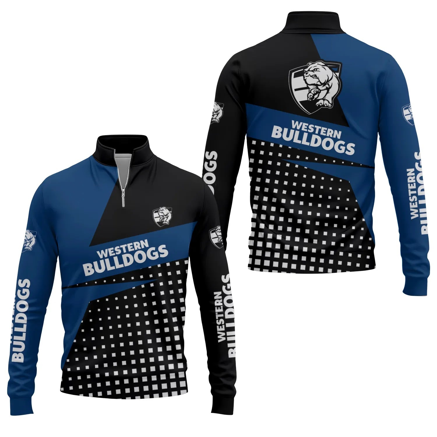 Western Bulldogs Quarter-zip Pullover SC083