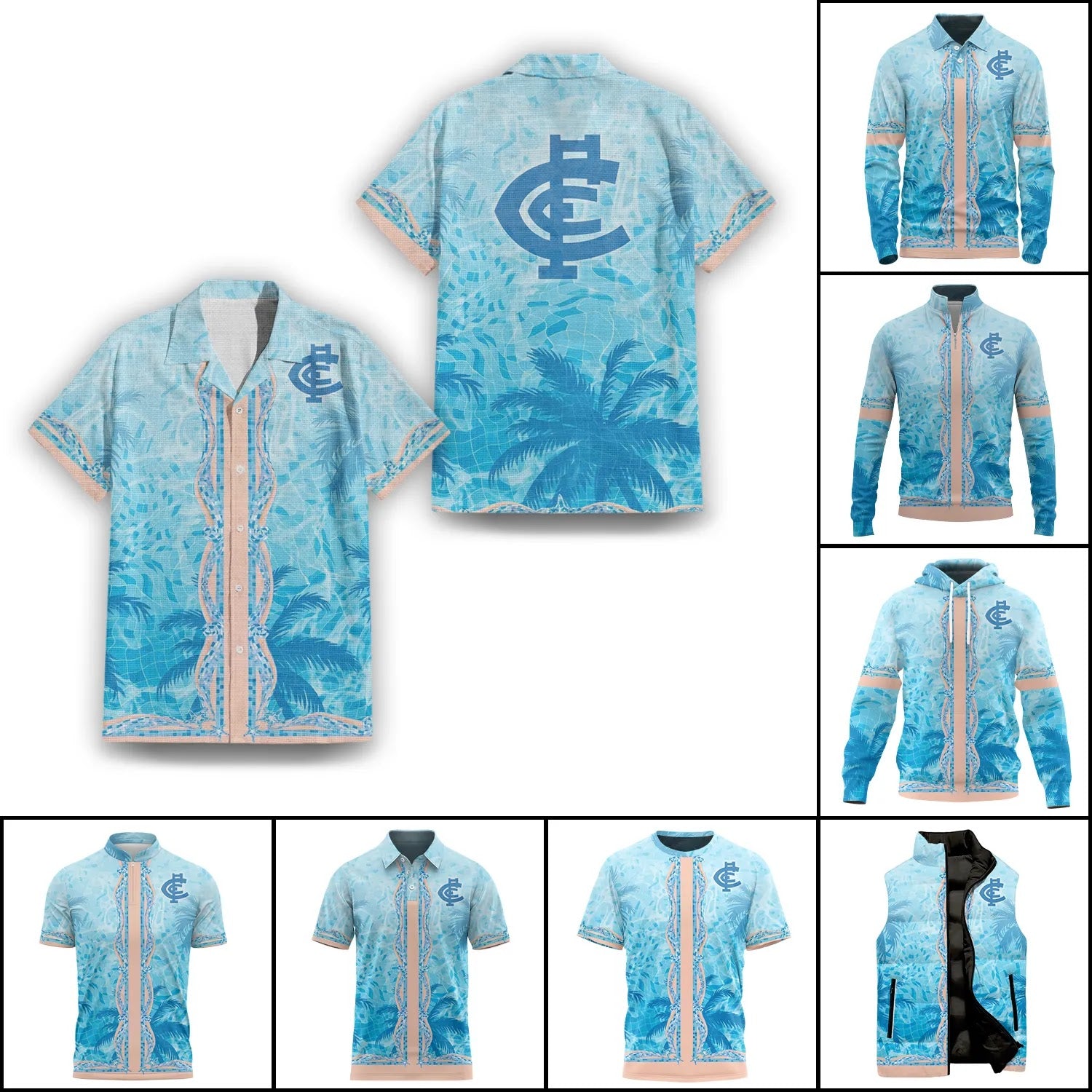 Carlton Blues Apparels SHW026