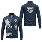 Geelong Cats Quarter-zip Pullover SHW031