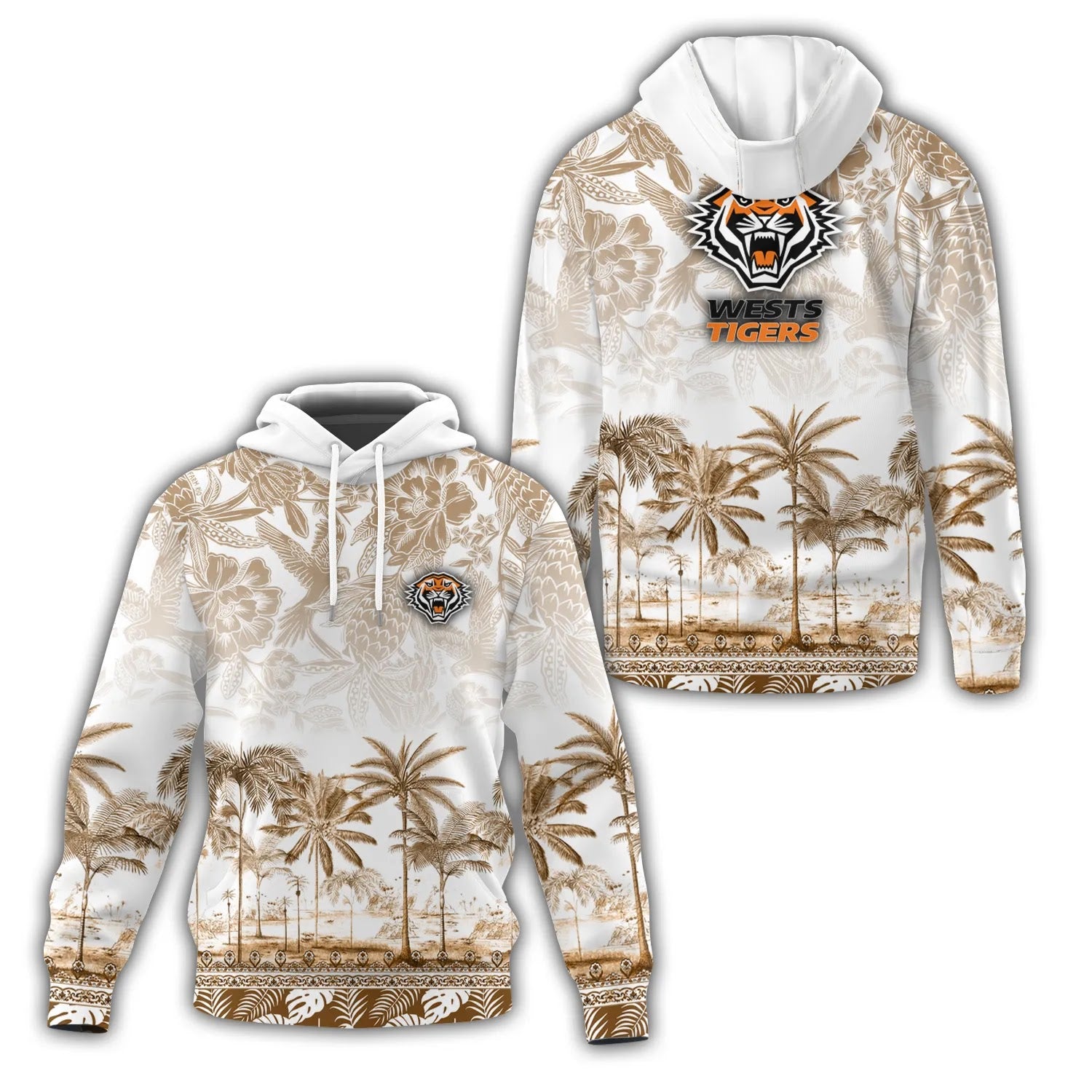 Wests Tigers Hoodie SC045
