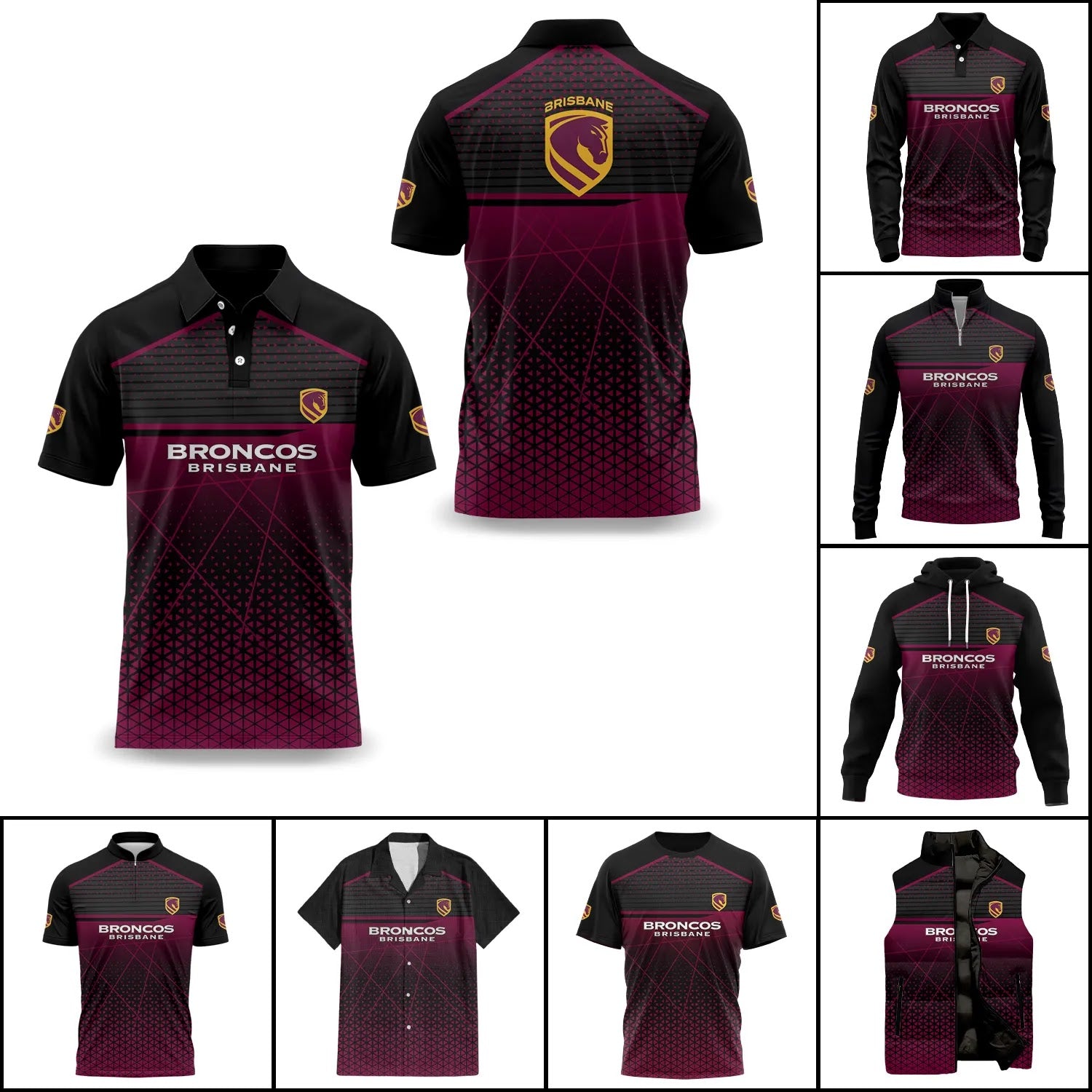 Brisbane Broncos Apparels SC047