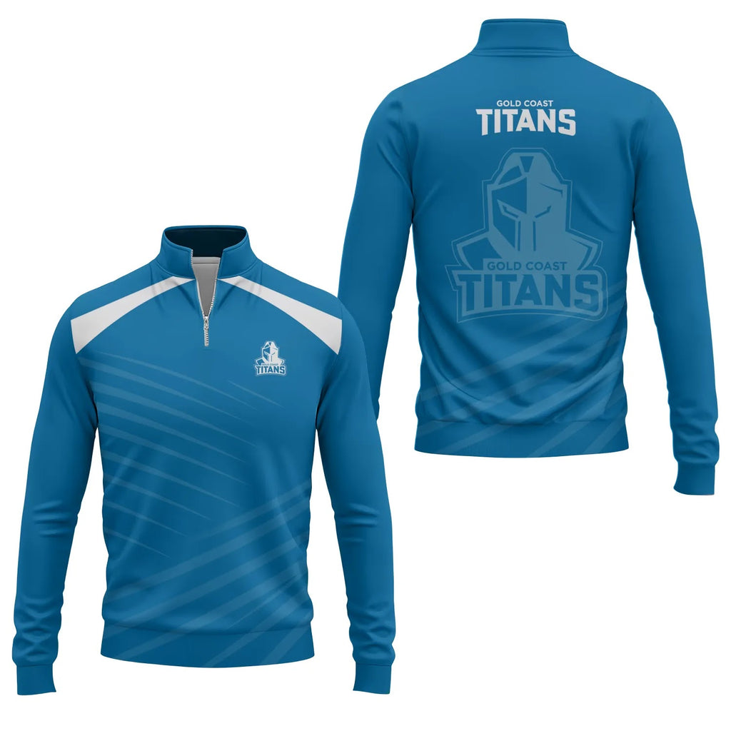 Gold Coast Titans Quarter-zip Pullover SC082