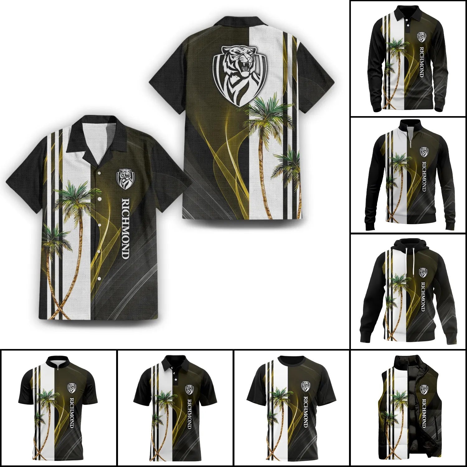 Richmond Tigers Apparels SHW036