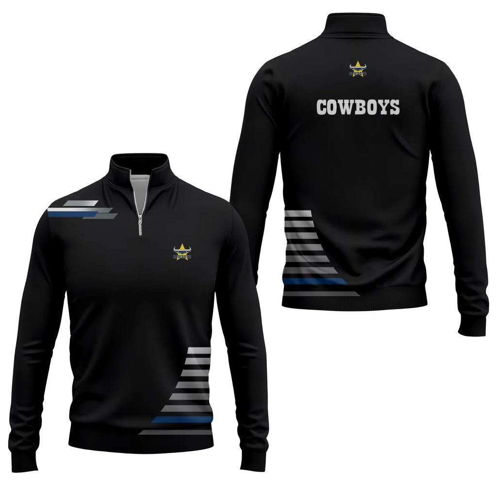 North Queensland Cowboys Quarter-zip Pullover SC034