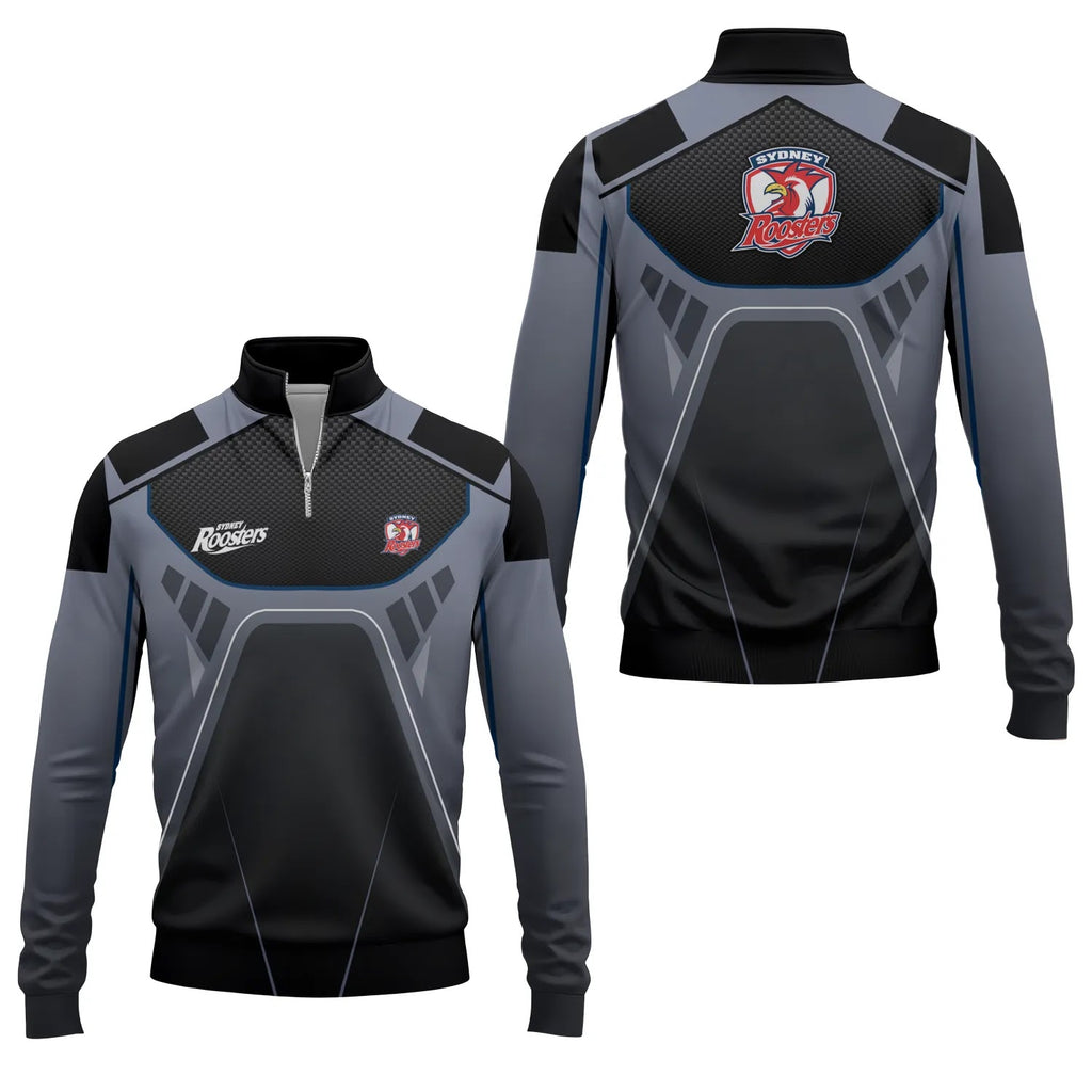 Sydney Roosters Quarter-zip Pullover SC088