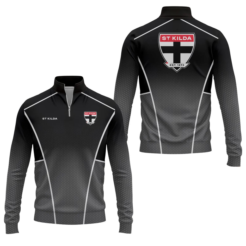 St Kilda Saints Quarter-zip Pullover SC019