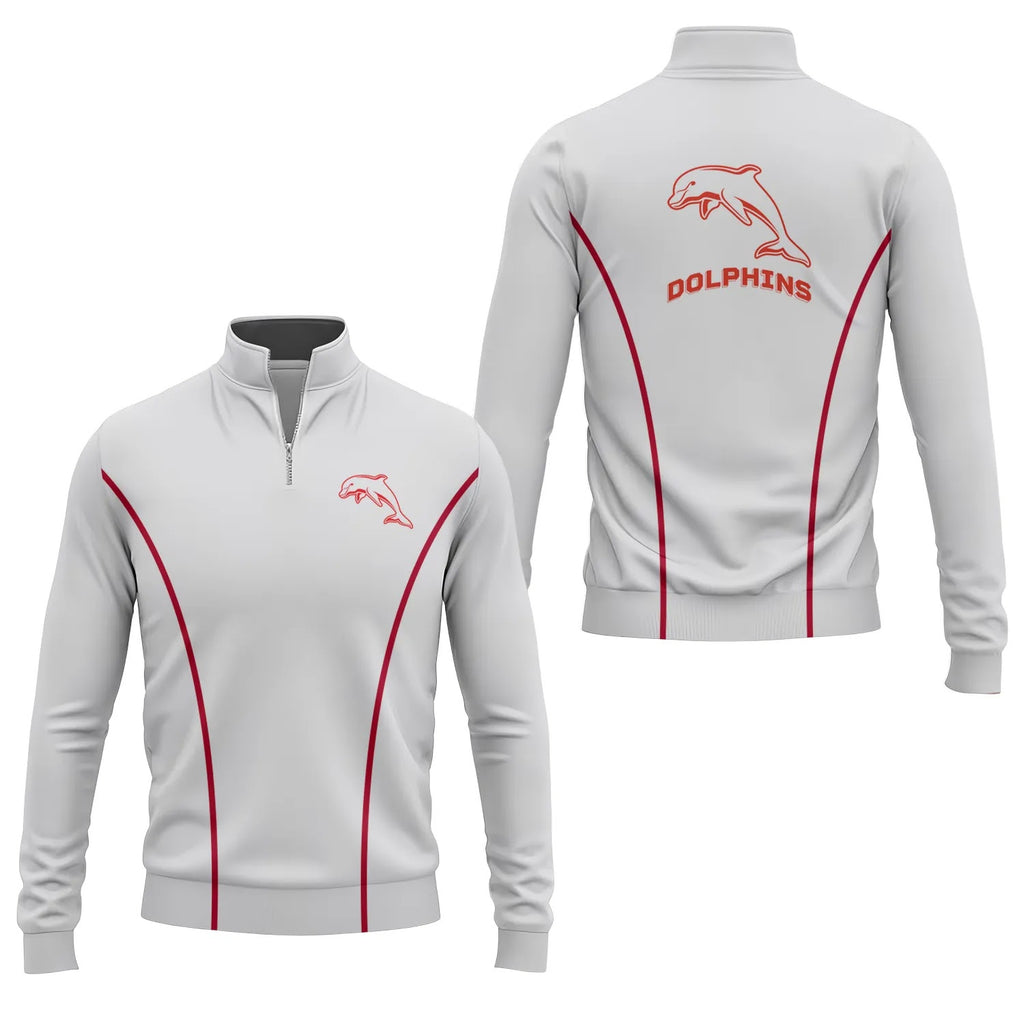 Dolphins Quarter-zip Pullover SC025