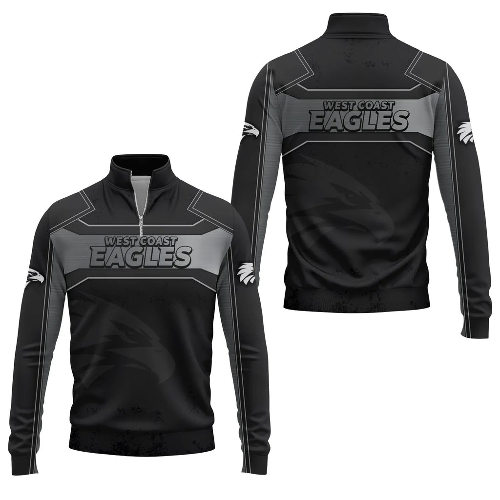 West Coast Eagles Quarter-zip Pullover SC085