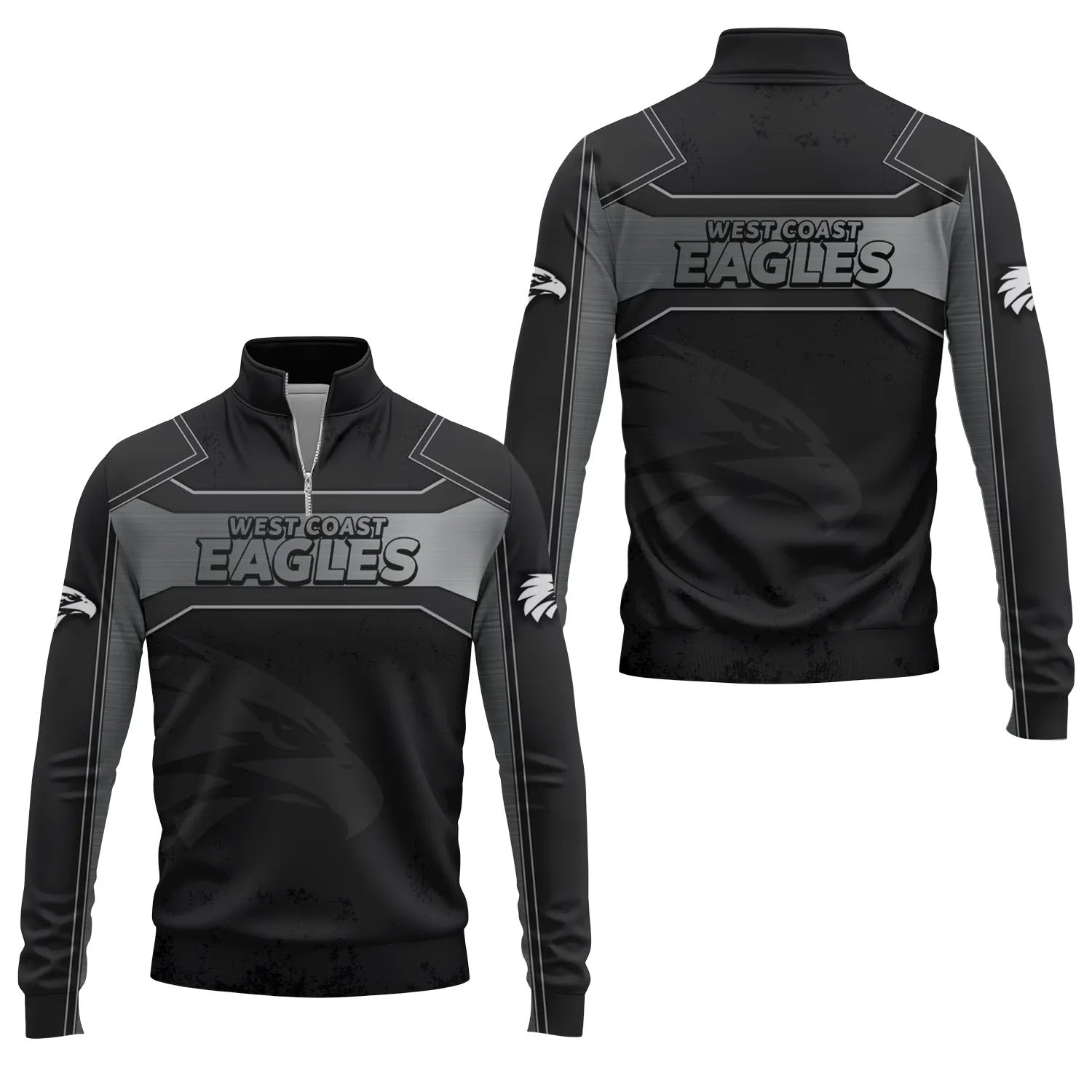 West Coast Eagles Quarter-zip Pullover SC085