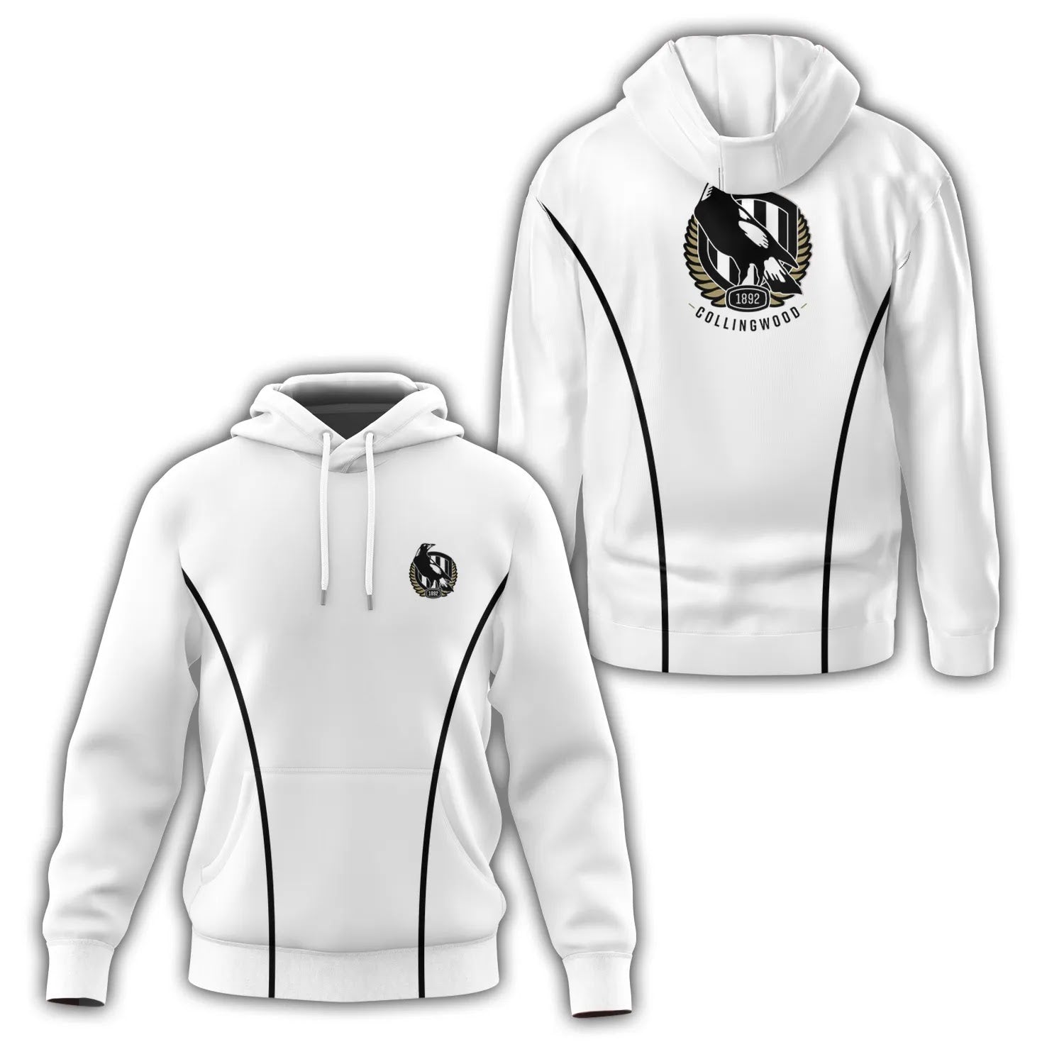 Collingwood Magpies Hoodie SC025