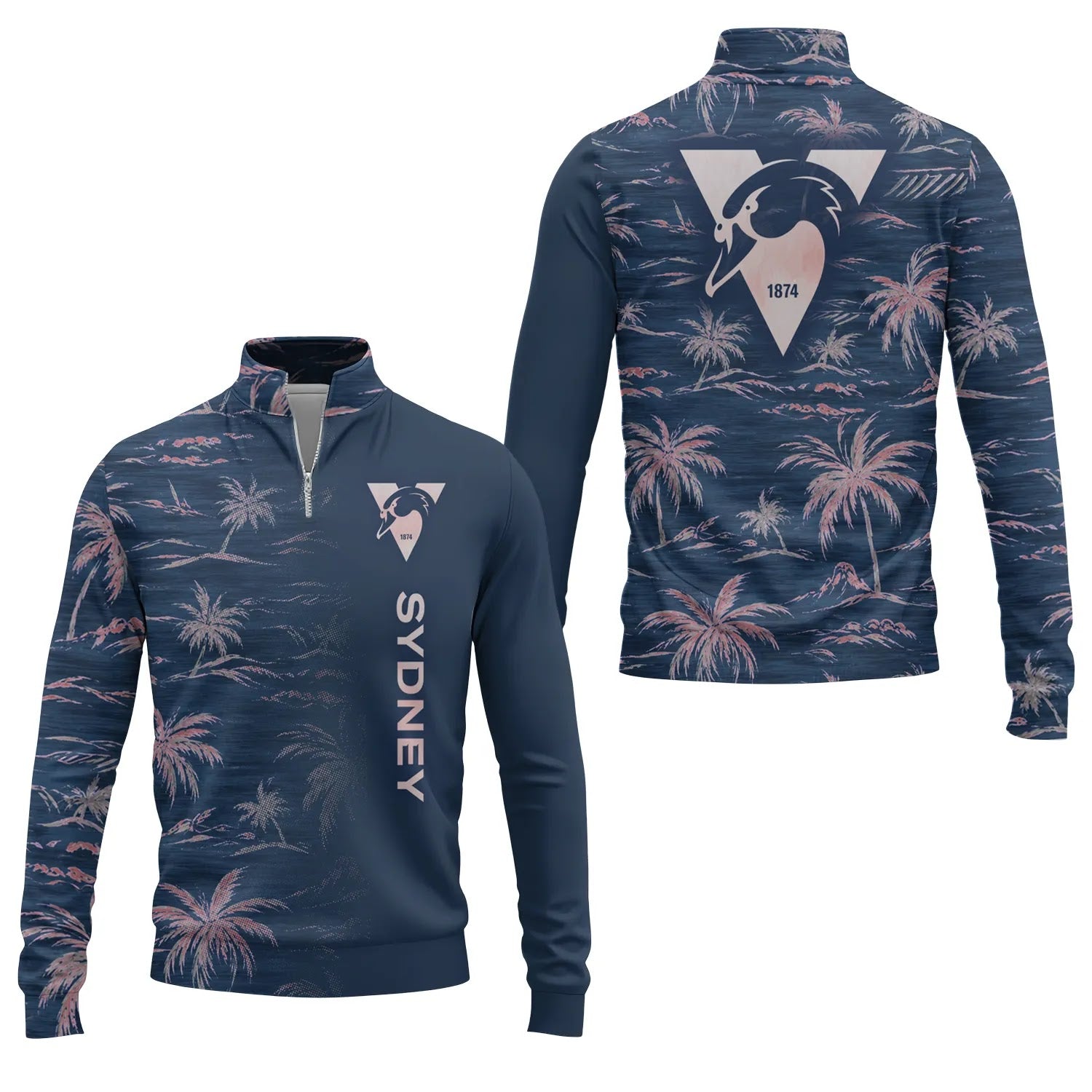 Sydney Swans Quarter-zip Pullover SHW013
