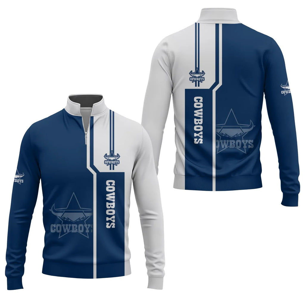 North Queensland Cowboys Quarter-zip Pullover SC064