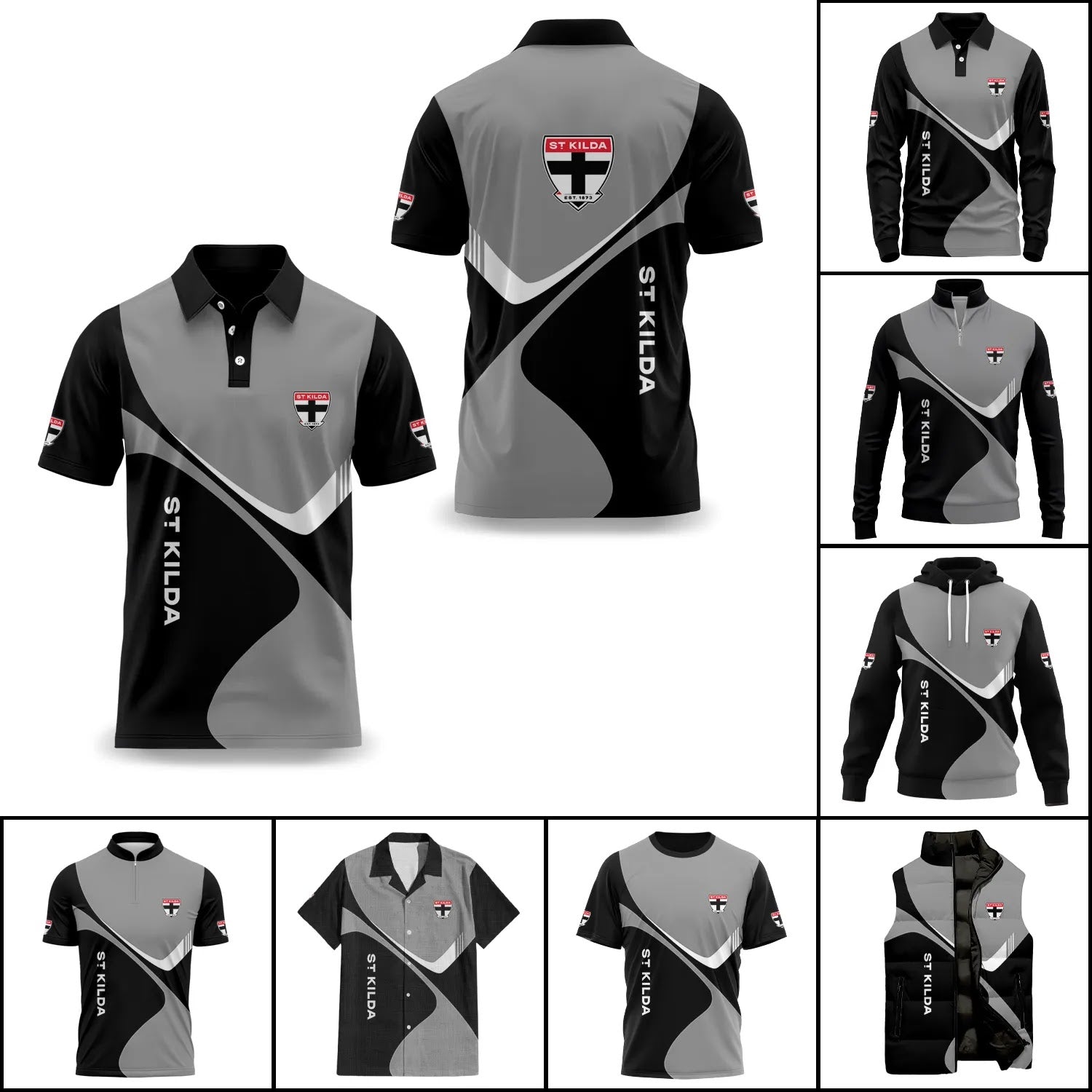 St Kilda Saints Apparels SC058