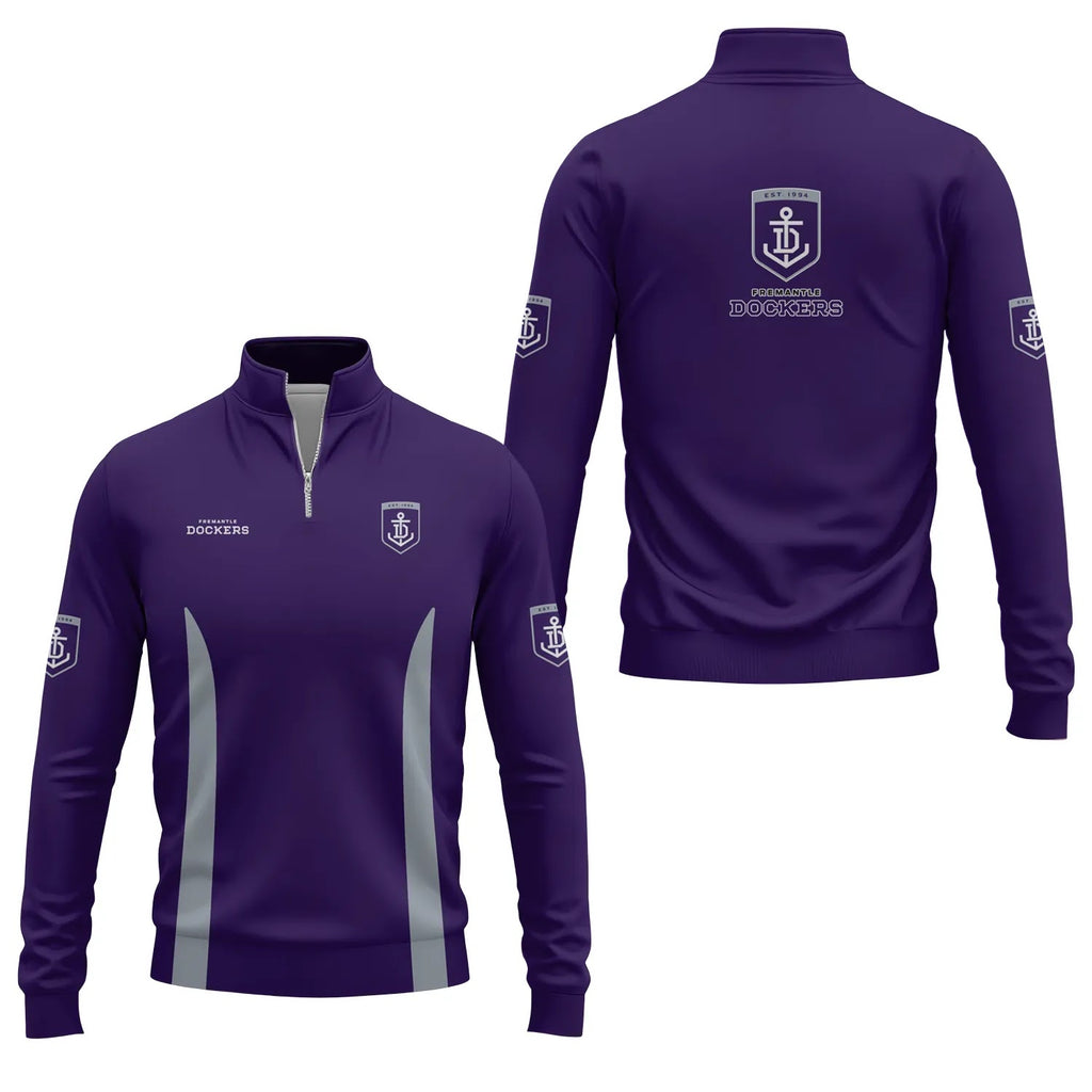 Fremantle Dockers Quarter-zip Pullover SC006