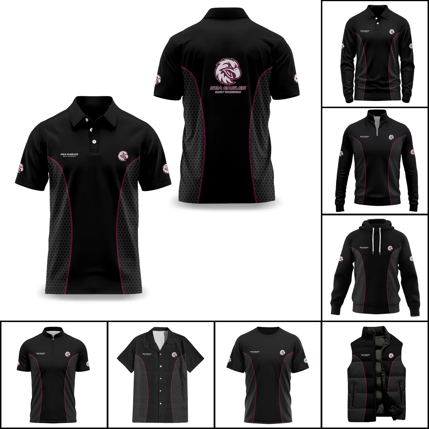 Manly Warringah Sea Eagles Apparels SC072