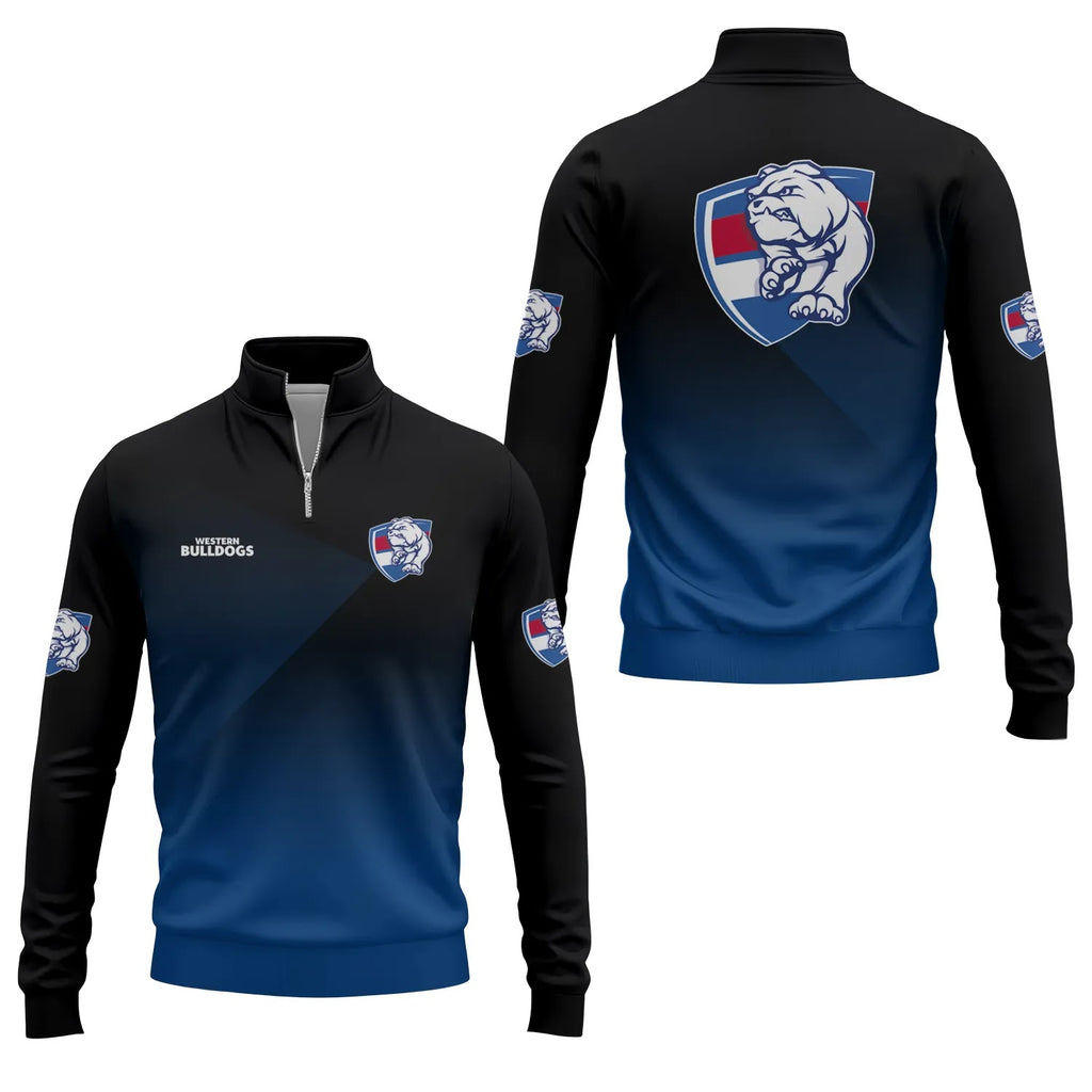 Western Bulldogs Quarter-zip Pullover SC012