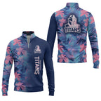 Gold Coast Titans Quarter-zip Pullover SHW054