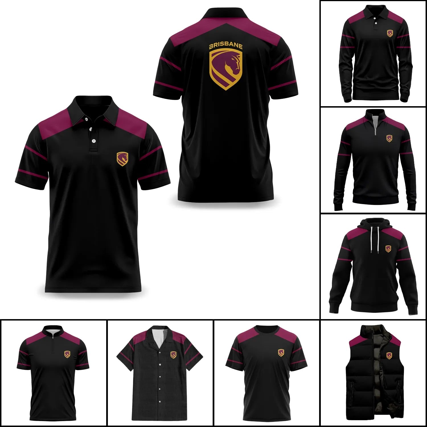 Brisbane Broncos Apparels SC041
