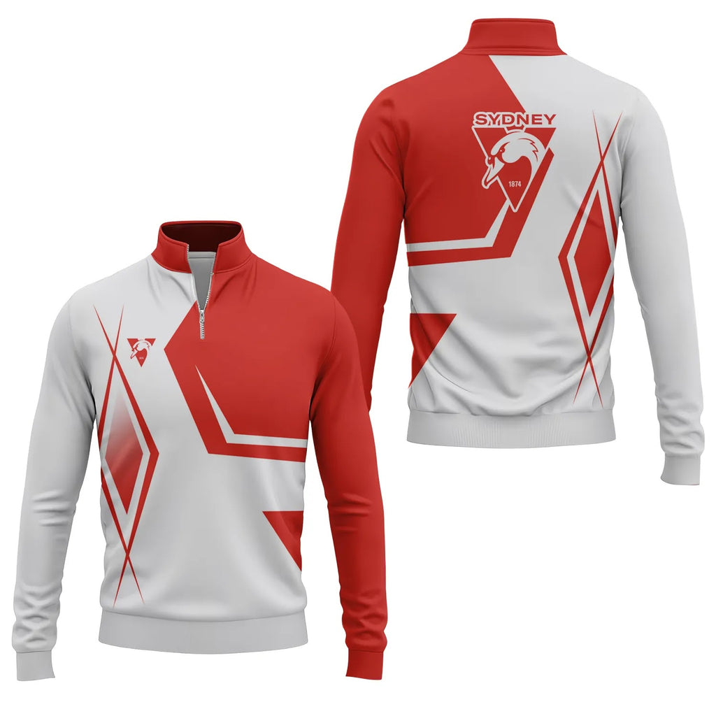 Sydney Swans Quarter-zip Pullover SC080