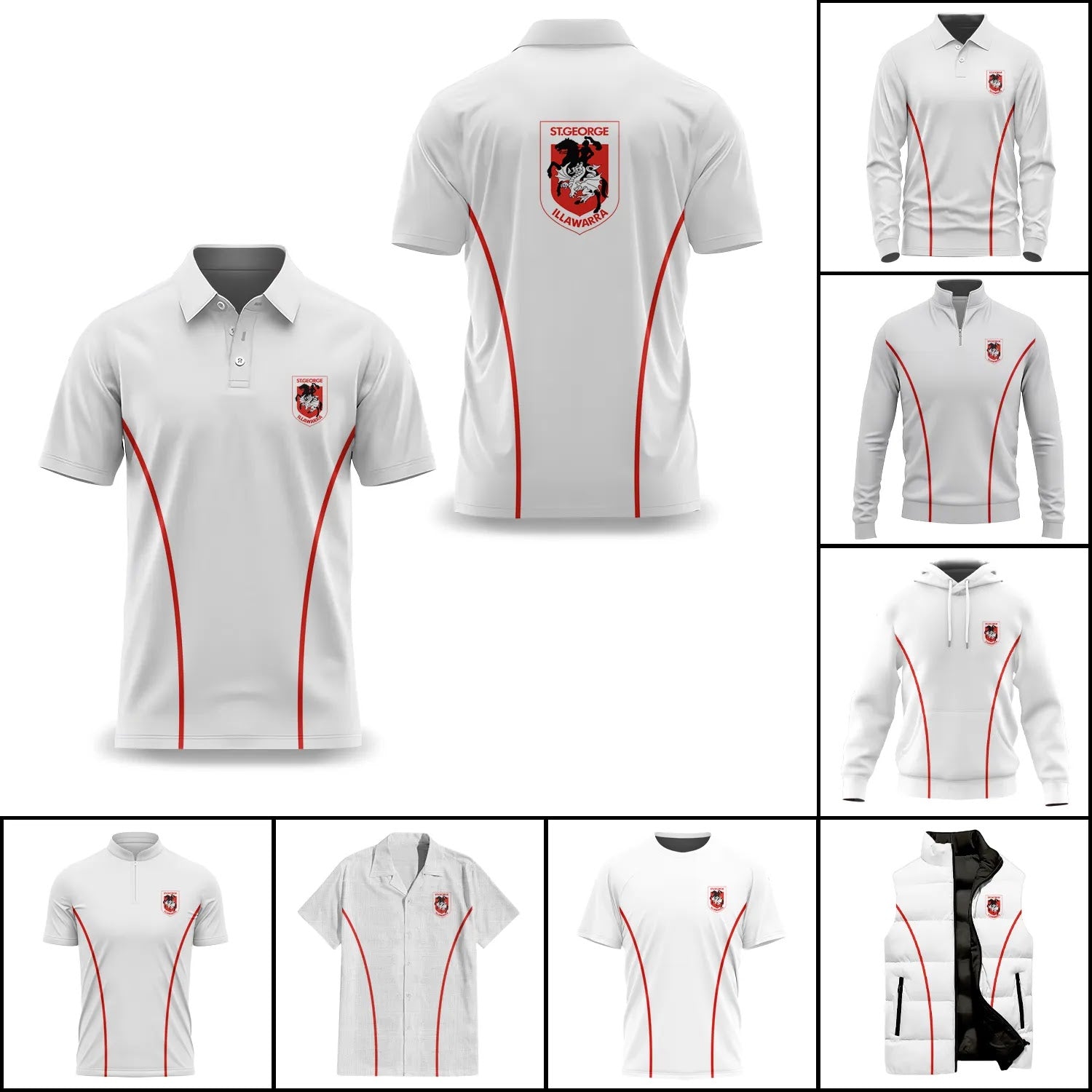 St George Illawarra Dragons Apparels SC025