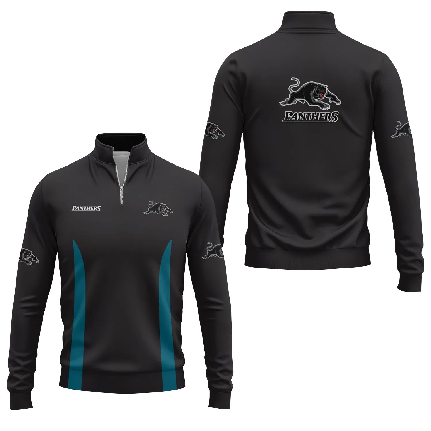 Penrith Panthers Quarter-zip Pullover SC006