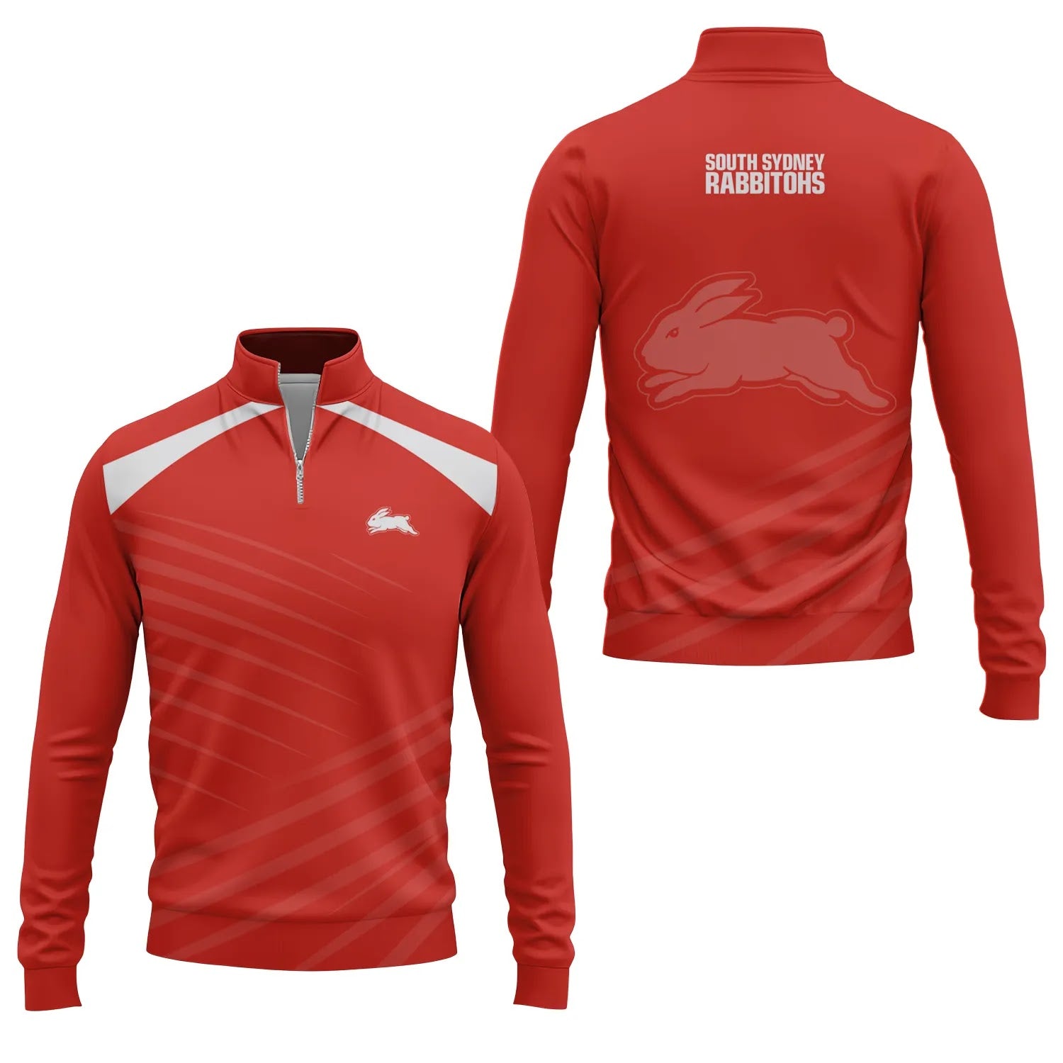 South Sydney Rabbitohs Quarter-zip Pullover SC082