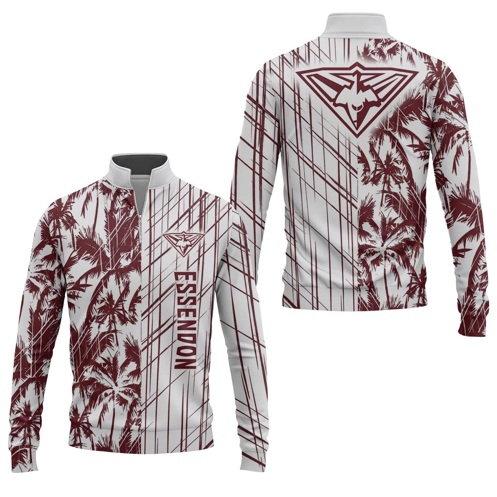 Essendon Bombers Quarter-zip Pullover SHW041