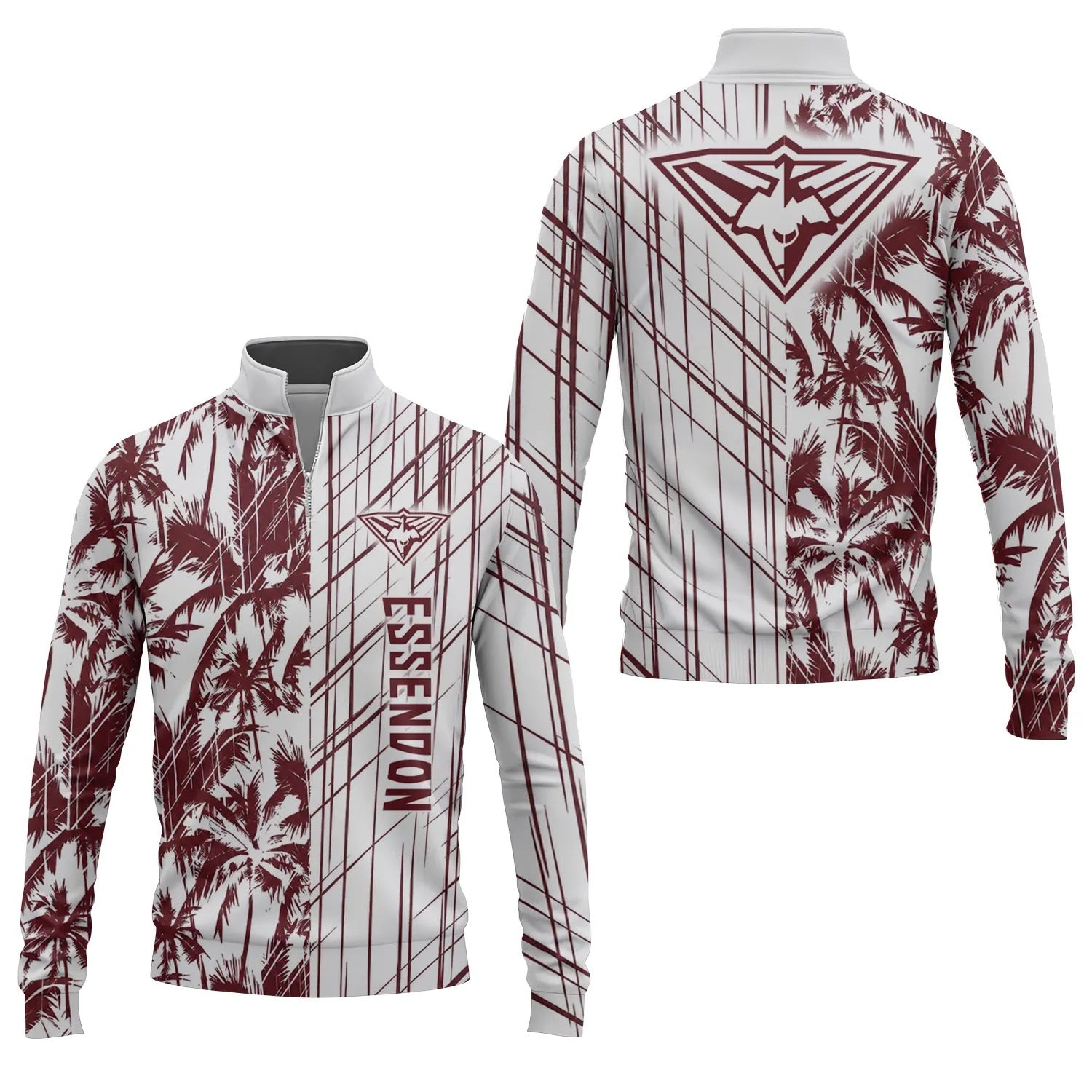 Essendon Bombers Quarter-zip Pullover SHW041