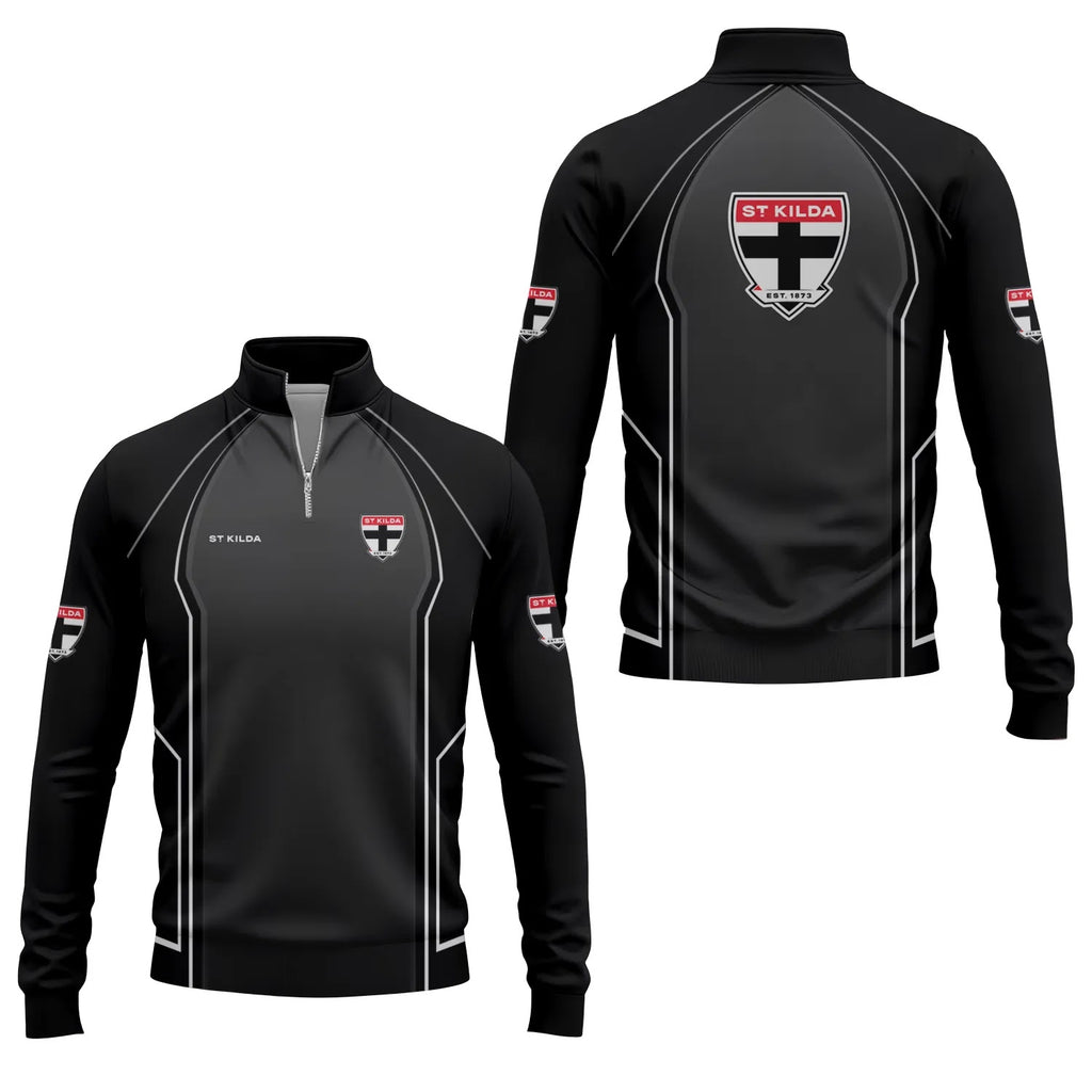 St Kilda Saints Quarter-zip Pullover SC061