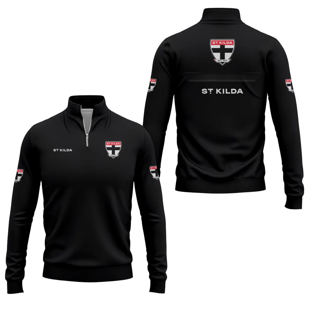 St Kilda Saints Quarter-zip Pullover SC024