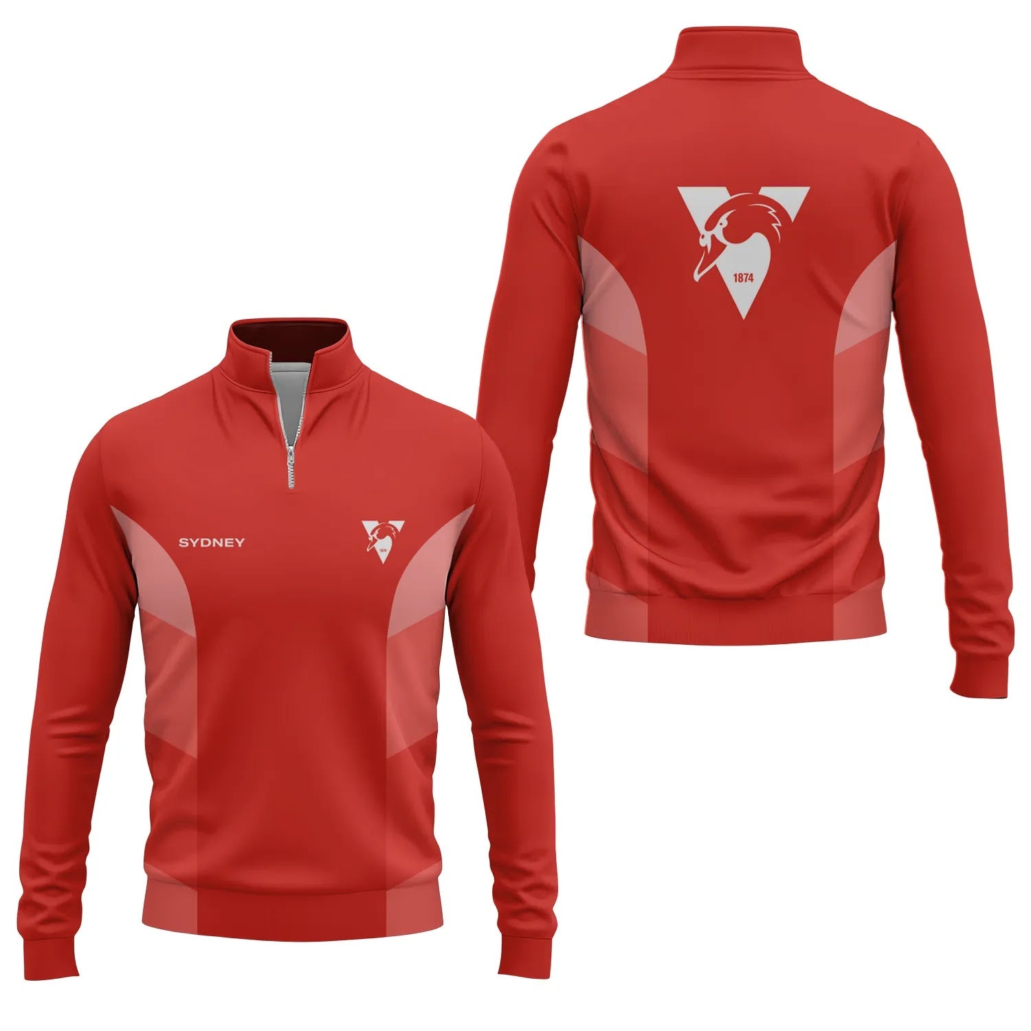 Sydney Swans Quarter-zip Pullover SC049