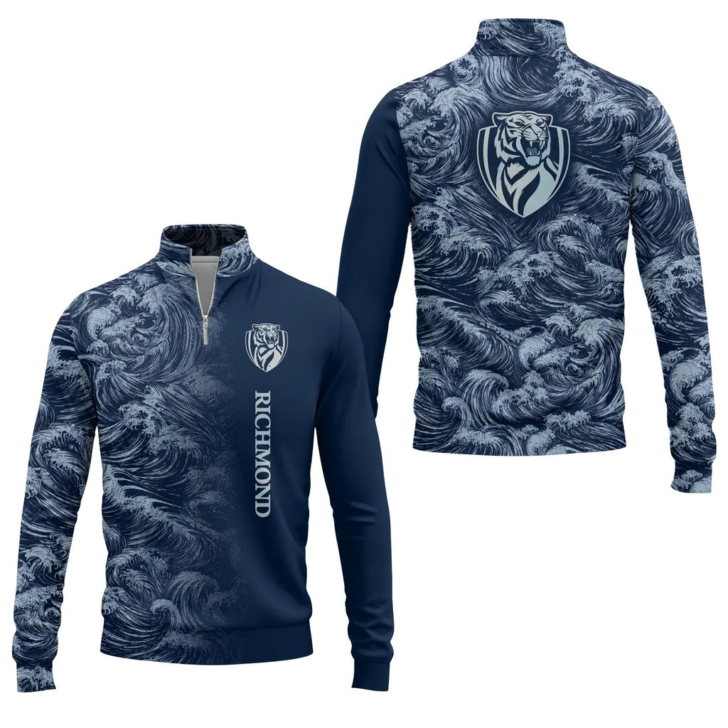 Richmond Tigers Quarter-zip Pullover SHW010