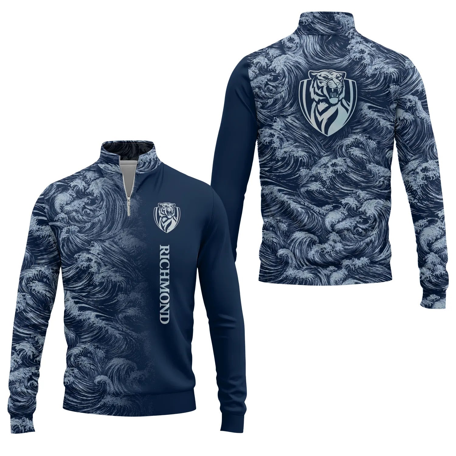 Richmond Tigers Quarter-zip Pullover SHW010