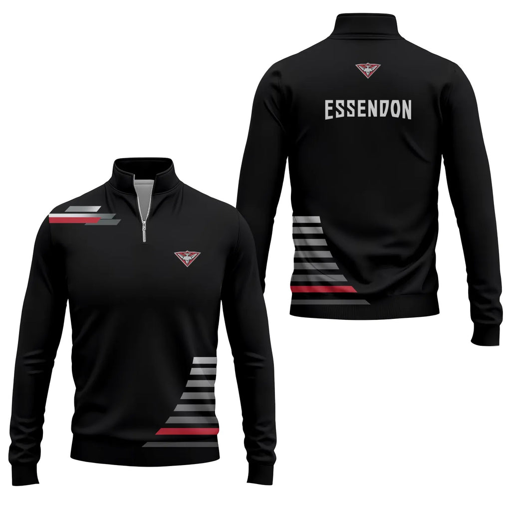 Essendon Bombers Quarter-zip Pullover SC034