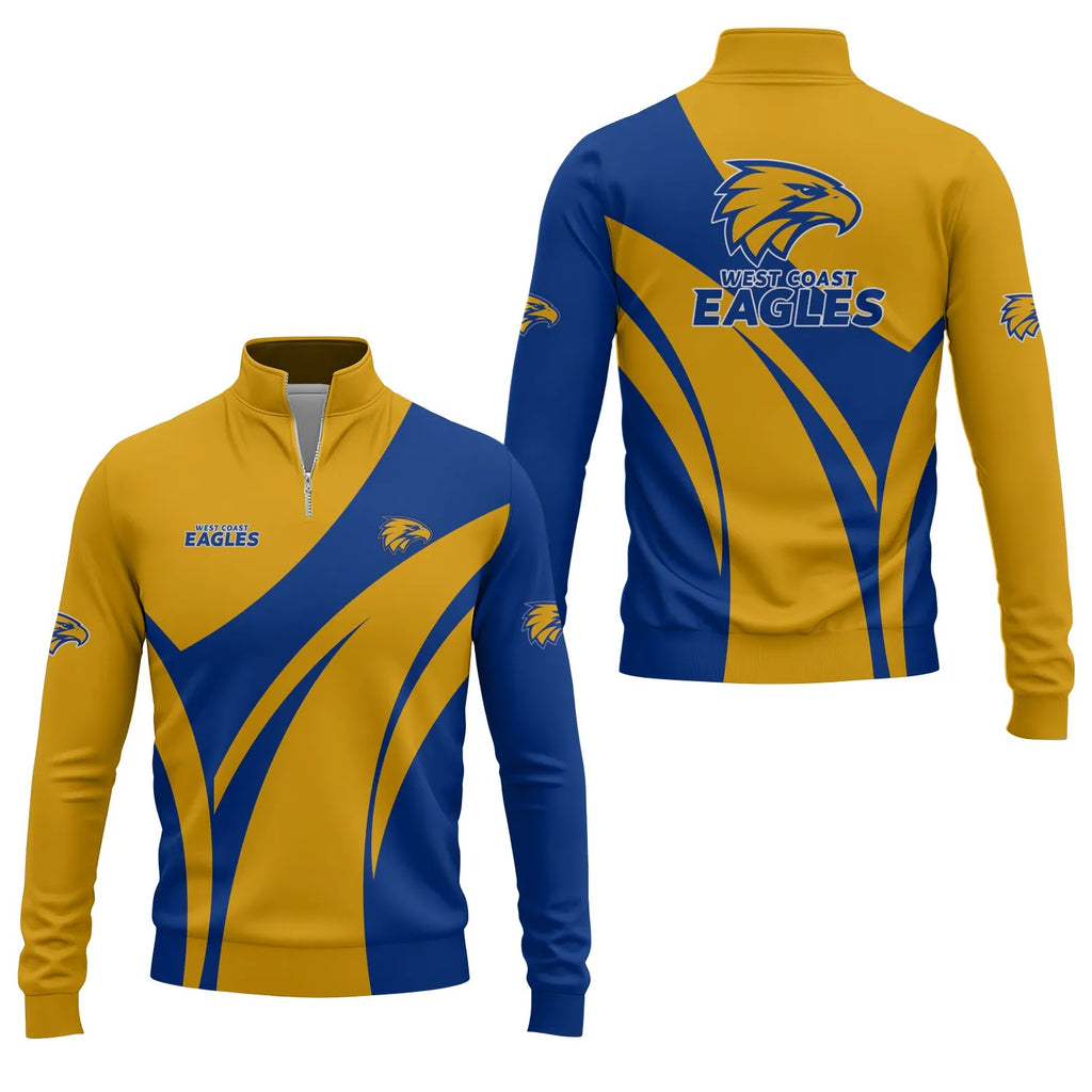 West Coast Eagles Quarter-zip Pullover SC022