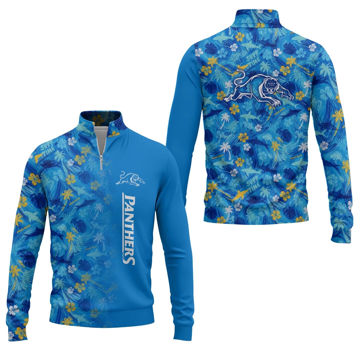 Penrith Panthers Quarter-zip Pullover SHW027