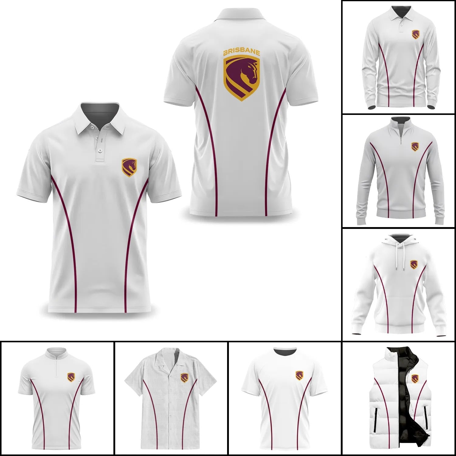 Brisbane Broncos Apparels SC025